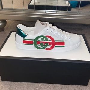 Brand new Gucci New Ace Sneakers- Men 6 1/2